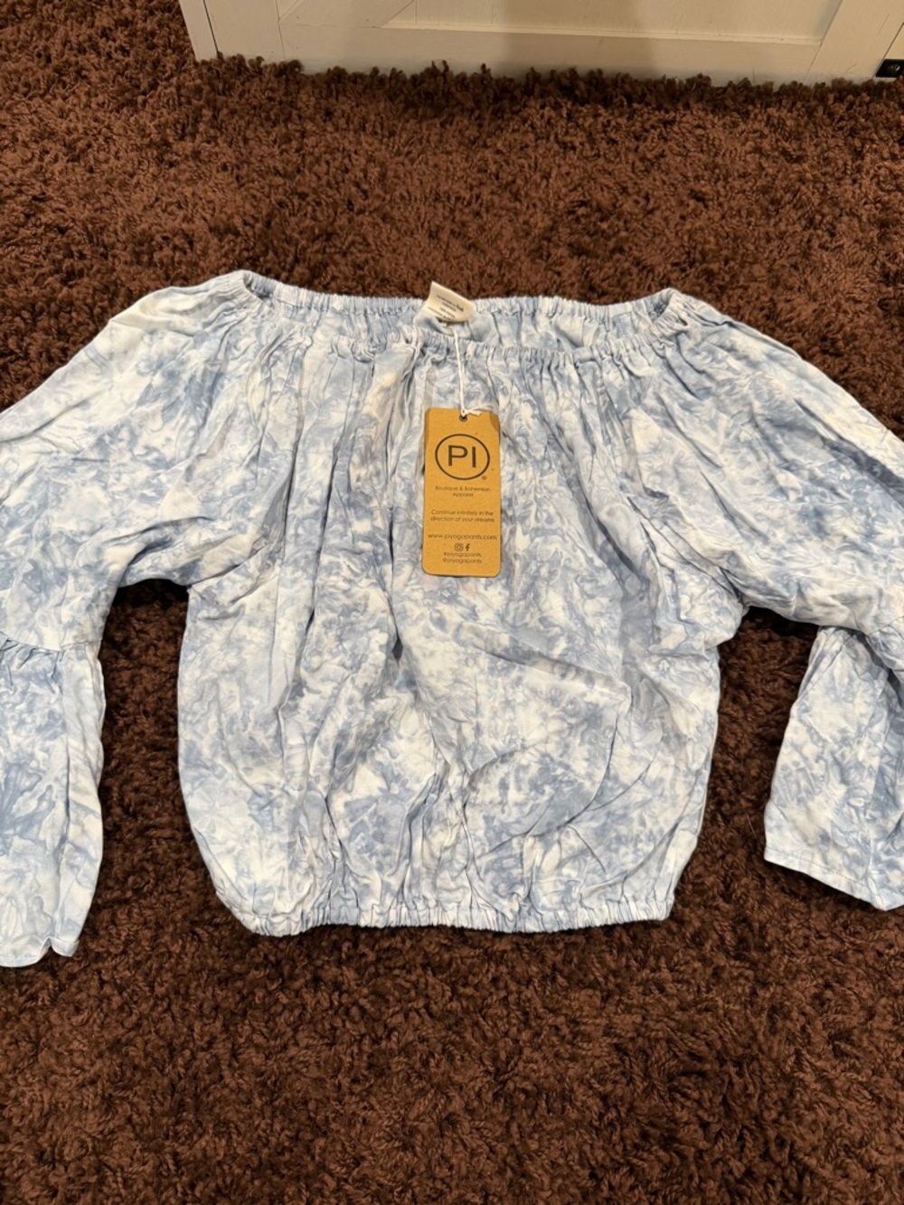 PIYOGA Peaceful Yogi Crop Top